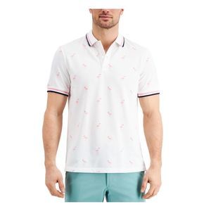CLUBROOM Mens White Stretch Polo XXL